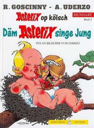 Däm Asterix singe jung
