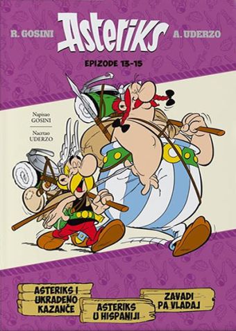 Asteriks i ukradeno kazanče [13] (10.2019) #5 includes three titles