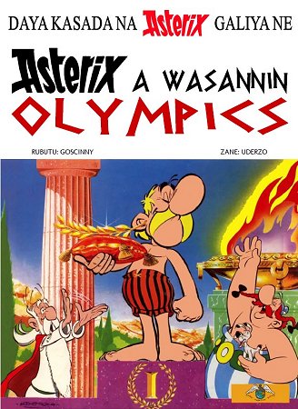 Asterix a Wasannin Olympics [12] (2021) >> Hausa (an African language)
