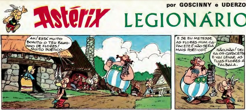 Asterix in magazine Tintin