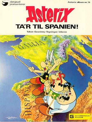 Asterix ta'r til Spanien!