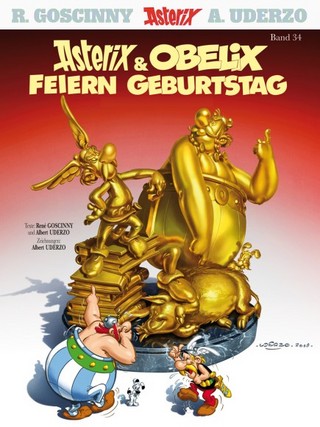 Asterix & Obelix feiern Geburtstag [34] 'Das goldene Buch' (10.2009) 