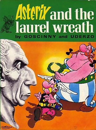 Asterix and the laurel wreath