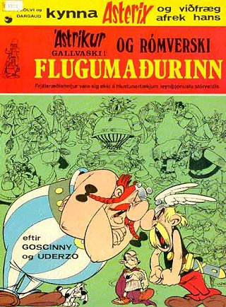 Ástríkur og (rómverski) flugumaðurinn [15] (1975)