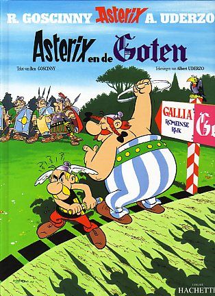 Asterix en de Goten [3] (6.2002) first print with missing é on cover was recalled  