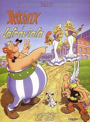 Asteriks i Latraviata [31] Crazy Cow, b/w