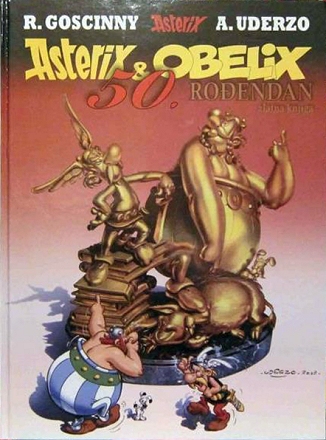 Asterix & Obelix 50 Rodendan zlatna knjiga