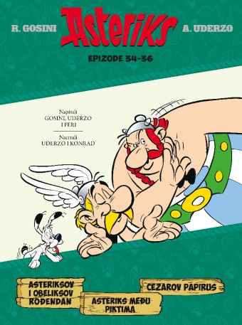 Asteriksov i Obeliksov rođendan [34] (11.2018) #12 includes three titles